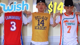 Buying EVERY Basketball MovieTV Show Jersey from WISH [upl. by Rehnberg]