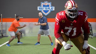 OLine Technique Drills to play like Trent Williams  Way to Play [upl. by Diarmid]