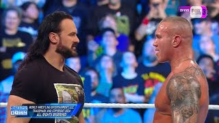 Drew McIntyre confronta a Randy Orton  WWE SmackDown 9 de Febrero 2024 Español [upl. by Amapuna980]