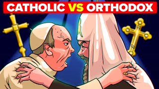 Catholic vs Orthodox  What is the Difference Between Religions [upl. by Aisinut]