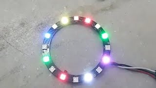 Neopixel led ring with controller for different project within ₹150 [upl. by Aisatna481]