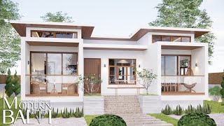 Simple and Elegant Modern Bungalow House Design  3Bedroom [upl. by Flemings956]