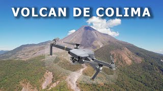 Volcán de Colima y la barranca Montegrande a vista de drone 🛸 [upl. by Leibrag534]