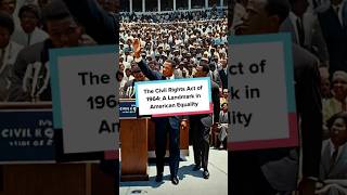 The Civil Rights Act of 1964 a landmark in america equality [upl. by Saxe310]