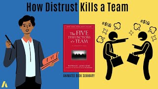 Five Dysfunctions of a Team A Leadership Fable By Patrick Lencioni  Leadership Book  Book Summary [upl. by Aksel]