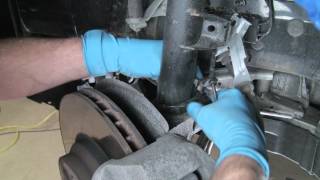 Part 1 Installing shocks and struts on a BMW 3 series 06 thru 12 E90 E91 E92 E93 [upl. by Neffirg]