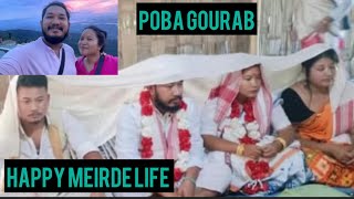 Poba Gourab ৰ বিয়া [upl. by Bijan]