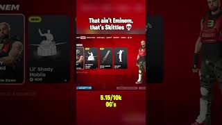 Why they gotta do Eminem dirty like that 😭 shorts fortnite fortnitefunny [upl. by Verile210]