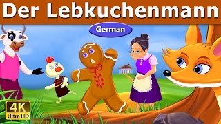 Der Lebkuchenmann  Gingerbread Man in German  Märchen  GermanFairyTales [upl. by Eirrak]