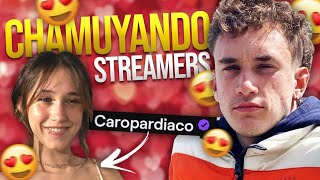 ENAMORANDO A STREAMERS  CARO PARDIACO [upl. by Nalid636]