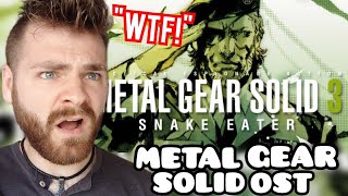 First Time Hearing quotSNAKE EATERquot  Metal Gear Solid 3 OST  REACTION [upl. by Wanyen]