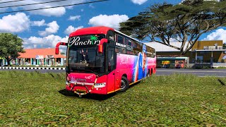 🔴 NEW SCANIA PUNCH🌴RY TRAVELS Bus In Indian Road  Euro Truck Simulator 2 Live [upl. by Hermione]