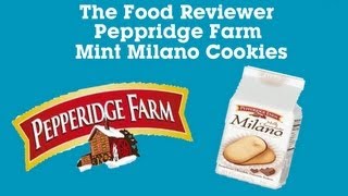 Pepperridge Farm Mint Milano Cookies [upl. by Savior226]