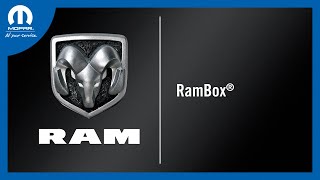 RamBox®  How To  2024 Ram Trucks [upl. by Iatnahs145]