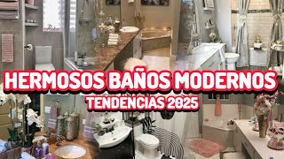 HERMOSOS BAÑOS MODERNOS TENDENCIAS 2025 [upl. by Kamaria]