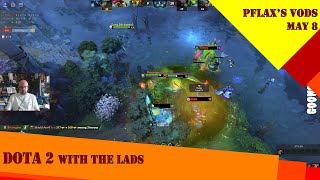 FULL VOD PFlax plays Dota 2 with the Lads May 8 2024  quotGoon Dotesquot [upl. by Ojoj]