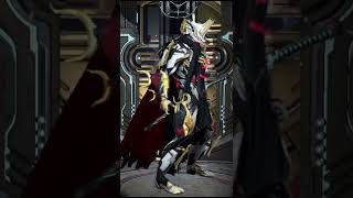 Excalibur Umbra  Fashion Frame  Warframe [upl. by Thekla]