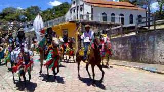 CAVALHADA 2010 SÃO SEBASTIÃO DA ESTRELA MG 1 [upl. by Noyerb928]