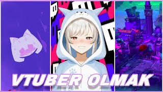 KIZ TAKLİDİ İLE YAYIN AÇMAK  vtuber edition [upl. by Fasto]