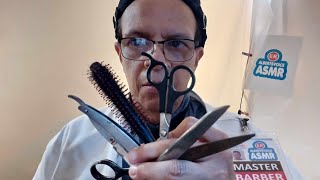 MOST PRECISION STYLE HAIRCUT amp REALISTIC UPCLOSE DEEPER SHAVE  ASMR [upl. by Aniloj]