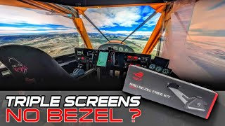 ASUS BEZEL FREE KIT  TRIPLE SCREEN Setup Explained  NO MORE EDGES or BEZELS [upl. by Lichtenfeld]