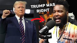 Black Activist Dr Umar Johnson Says Donald Trump Was Right [upl. by Noraed]