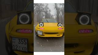 Mazda MX5 💛 Yolo car foryou sportscar viralvideo MrBeast tseries YouTube CoComelon [upl. by Pickard591]