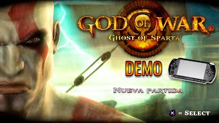 God of War Chains of olympus Demo y God of War Ghost of Sparta DEMO PSP GOW Kratos gameplay [upl. by Hortense]