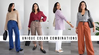 You need to try these color combinations  Office Outfits  Late Fall 2023 [upl. by Misti]