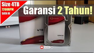 Hardisk 4TB Termurah di pasaran Baru bergaransi resmi Osmous Hardisk Review [upl. by Keary]