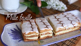 How to make mille feuille  Recipe video [upl. by Macnamara]