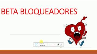 FARMACOLOGÍA CARDÍACA BETABLOQUEADORES [upl. by Telrats234]