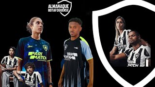 BOTAFOGO E REEBOK LANÇAM NOVAS CAMISAS TIQUINHO DIZ “JÁ JÁ ESTOU DE VOLTA” [upl. by Yderf]