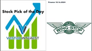 Wingstop Stock pick of the day investment passiveincome stockmarket investing stocks finance [upl. by Jeroma]