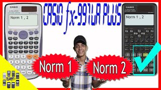 ¿COMO poner en modo NORMAL la calculadora cientifica CASIO fx991LA PLUS Norm 1  Norm 2 [upl. by Retsehc984]