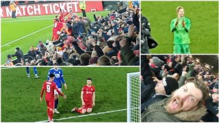 KELLEHER SAVE amp JOTA PENALTY WINS IT LIVERPOOL 33 LEICESTER CITY 54 PENS  MATCH VLOG [upl. by Noellyn]