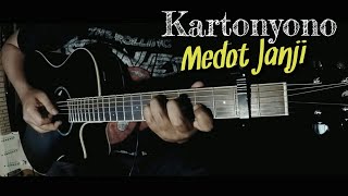 KARTONYONO MEDOT JANJI Akustik Gitar Cover  Fingerstyle [upl. by Slaohcin]