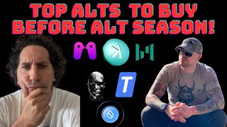 TALKING EXPLOSIVE ALTS W RON’S CRYPTO THERAPY MCADE TET SUI RIO ML DEVVE AITECH AND MORE [upl. by Radferd]