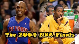 The 2004 NBA Finals A Tale Of Opposites [upl. by Aieka549]