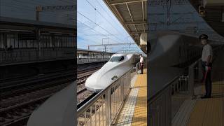 Japan Bullet Trains TokaidoSanyo Shinkansen Nozomi 「のぞみ」 Full Speed [upl. by Tade]