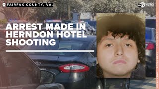 Arrest made in deadly Herndon Virginia hotel shooting [upl. by Lorenzo]