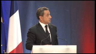 Discours de Nicolas Sarkozy à Lambersart Nord [upl. by Noreht]