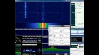 AFEDRI SDR Skimmer integration and a KP3TQRP QSO [upl. by Lovett]