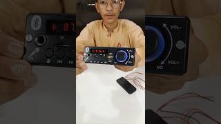 Powerful Bluetooth Amplifier Kit 🔊😎 dj speaker amplifier experiment hometheater shorts [upl. by Aes]