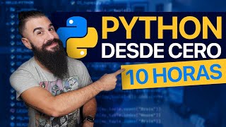 Curso de PYTHON desde CERO para PRINCIPIANTES [upl. by Lledroc375]