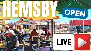 🔴 Hemsby amp Newport LIVE WALK  what happened to Pontins [upl. by Casia]