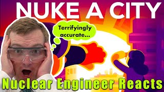 Nuclear Engineer reacts to Kurzgesagt quotWhat if We Nuke a Cityquot [upl. by Levan]