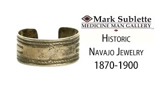 Native American Indian Jewelry How to identify Authentic Antique Navajo Bracelets from 18701900 [upl. by Lipsey]