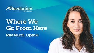 Where We Go From Here with OpenAIs Mira Murati [upl. by Norvall443]