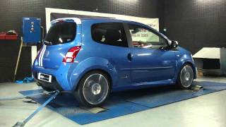 Reprogrammation moteur Renault Twingo RS 133cv  146cv dyno digiservices [upl. by Farkas715]